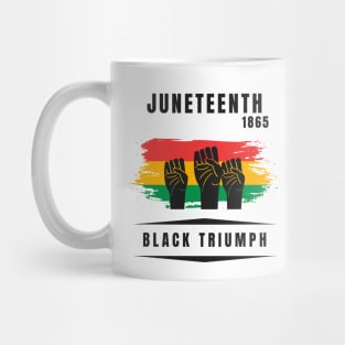 Juneteenth, Black Triumph Mug